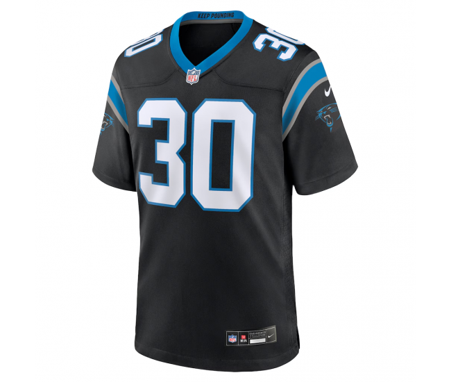 Chuba Hubbard Carolina Panthers Nike Team Game Jersey Black