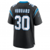 Chuba Hubbard Carolina Panthers Nike Team Game Jersey Black