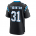 Corey Thornton Carolina Panthers Nike Team Game Jersey Black