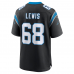 Damien Lewis Carolina Panthers Nike Game Jersey Black