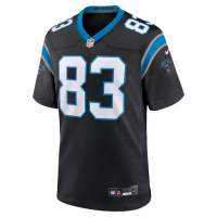 David Moore Carolina Panthers Nike Game Jersey Black