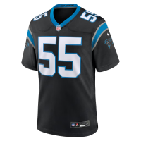 Devin Lloyd Carolina Panthers Nike Team Game Jersey Black