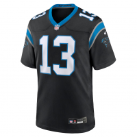 Hunter Renfrow Carolina Panthers Nike Team Game Jersey Black