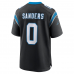 Ja'Tavion Sanders Carolina Panthers Nike Game Jersey Black