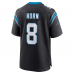 Jaycee Horn Carolina Panthers Nike Game Jersey Black