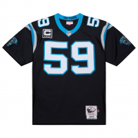 Luke Kuechly Carolina Panthers Mitchell & Ness 2013 Authentic Throwback Retired Player Jersey Black