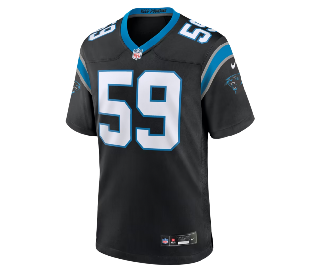 Luke Kuechly Carolina Panthers Nike Team Game Jersey Black