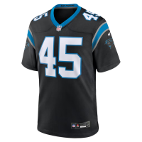 Maema Njongmeta Carolina Panthers Nike Game Jersey Black