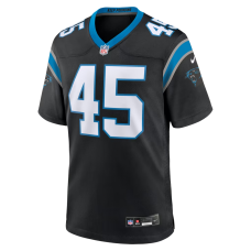 Maema Njongmeta Carolina Panthers Nike Game Jersey Black Maema Njongmeta Carolina Panthers Nike Game Jersey Black