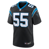 Maema Njongmeta Carolina Panthers Nike Team Game Jersey Black