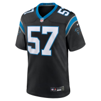 Monroe Freeling Carolina Panthers Nike Team Game Jersey Black
