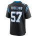 Monroe Freeling Carolina Panthers Nike Team Game Jersey Black