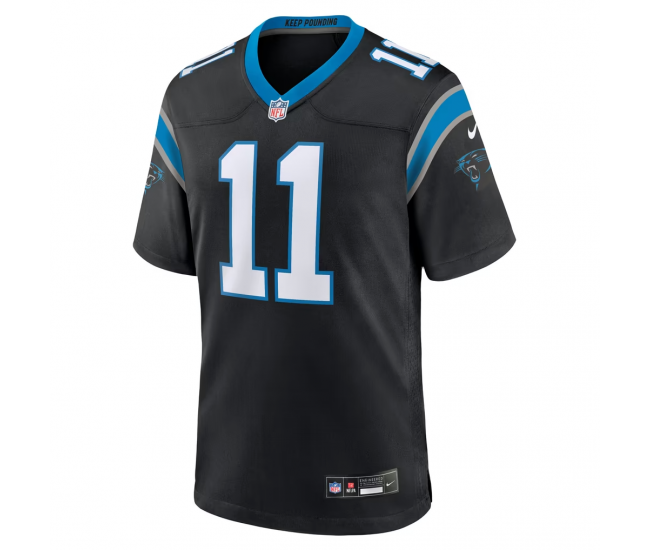 Nic Scourton Carolina Panthers Nike Team Game Jersey Black