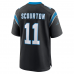 Nic Scourton Carolina Panthers Nike Team Game Jersey Black