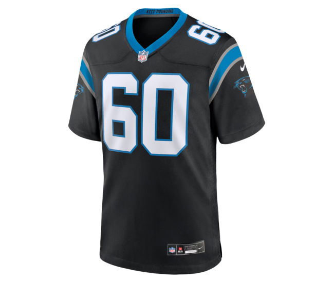Nick Samac Carolina Panthers Nike Team Game Jersey Black