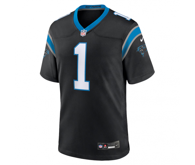 Number 1 Dad Carolina Panthers Nike Game Jersey Black