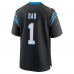 Number 1 Dad Carolina Panthers Nike Game Jersey Black