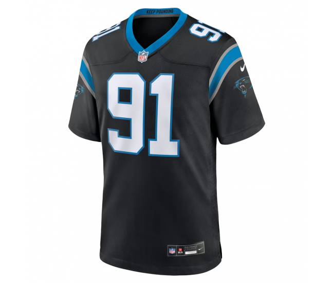Patrick Jones II Carolina Panthers Nike Team Game Jersey Black