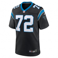 Taylor Moton Carolina Panthers Nike Team Game Jersey Black