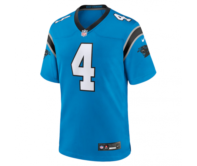 Tetairoa McMillan Carolina Panthers Nike Alternate Game Jersey Blue