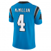 Tetairoa McMillan Carolina Panthers Nike Alternate Vapor F.U.S.E. Stitched Limited Jersey Blue