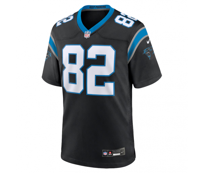 Tommy Tremble Carolina Panthers Nike Team Game Jersey Black