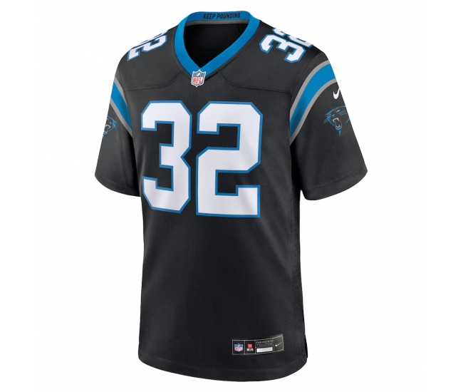 Trevin Wallace Carolina Panthers Nike Team Game Jersey Black