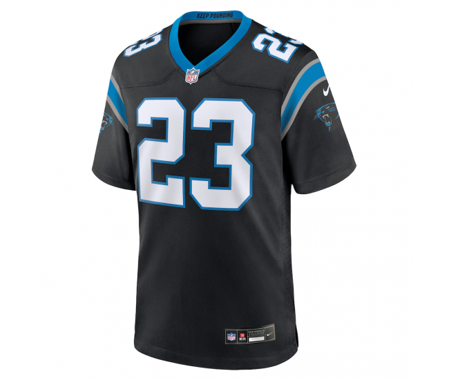 Trevor Etienne Carolina Panthers Nike Team Game Jersey Black