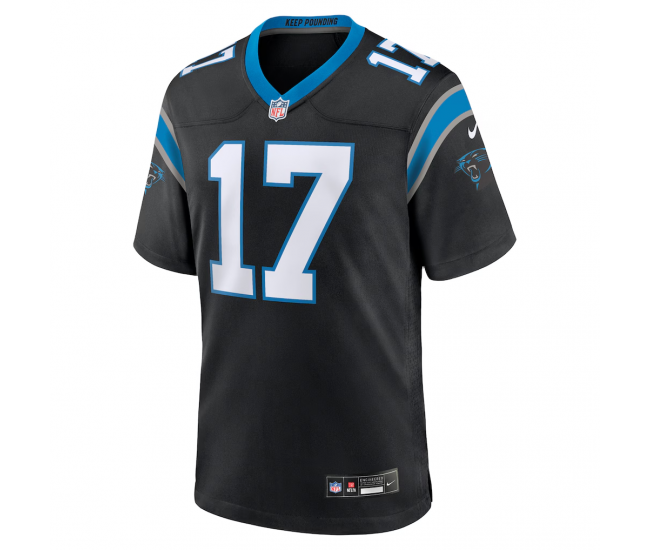 Xavier Legette Carolina Panthers Nike Team Game Player Jersey Black