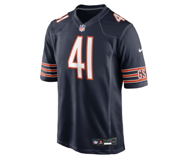Brian Piccolo Chicago Bears Nike Game Retired Player Jersey Navy