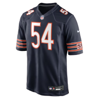 Brian Urlacher Chicago Bears Nike Game Retired Player Jersey Navy