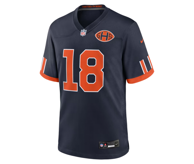 Caleb Williams Chicago Bears Nike 2026 Rivalries Collection Game Jersey Navy