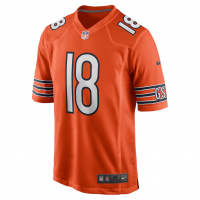 Caleb Williams Chicago Bears Nike Alternate Player Game Jersey Orange