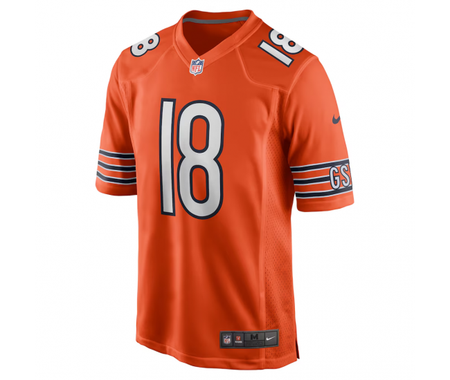 Caleb Williams Chicago Bears Nike Alternate Player Game Jersey Orange