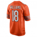 Caleb Williams Chicago Bears Nike Alternate Player Game Jersey Orange