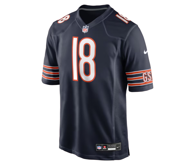 Caleb Williams Chicago Bears Nike Player Game Jersey Navy