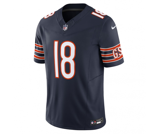 Caleb Williams Chicago Bears Nike Vapor F.U.S.E. Limited Jersey Navy