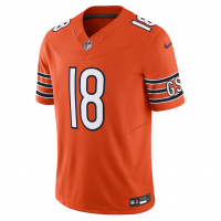 Caleb Williams Chicago Bears Nike Vapor F.U.S.E. Limited Jersey Orange