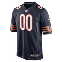 Chicago Bears Nike Custom Game Jersey Navy