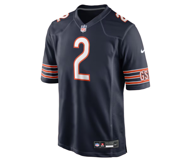 Coby Bryant Chicago Bears Nike Team Game Jersey Navy
