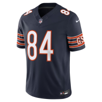 Colston Loveland Chicago Bears Nike Team Vapor F.U.S.E. Stitched Limited Jersey Navy