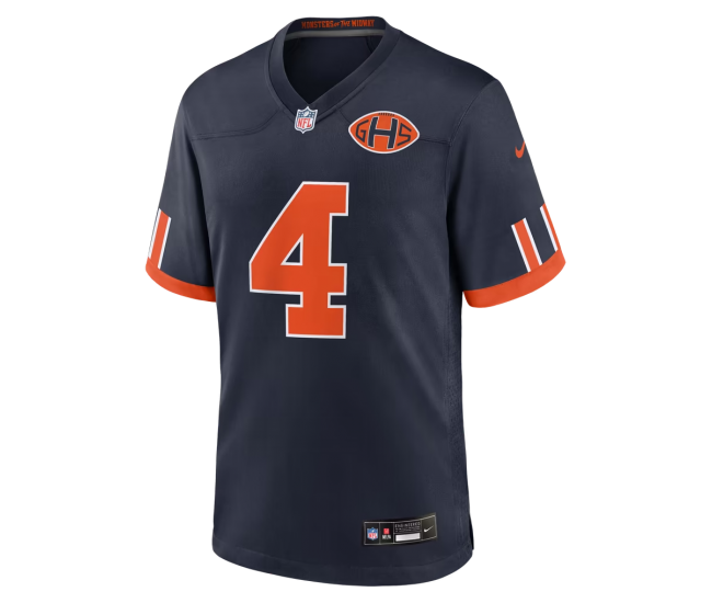 D'Andre Swift Chicago Bears Nike 2026 Rivalries Collection Game Jersey Navy