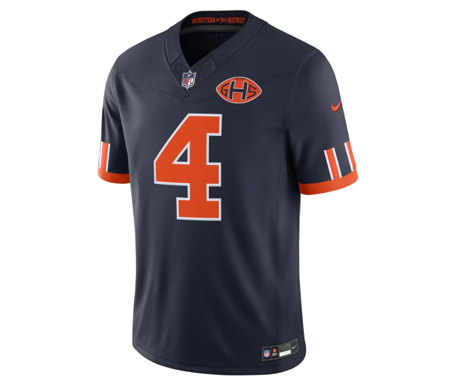D'Andre Swift Chicago Bears Nike 2026 Rivalries Collection Stitched Limited Jersey Navy