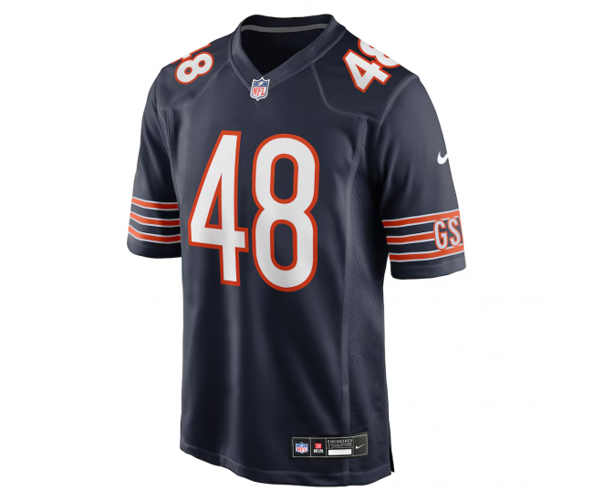 D'Marco Jackson Chicago Bears Nike Team Game Jersey Navy