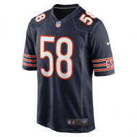 Darnell Wright Chicago Bears Nike Game Jersey Navy