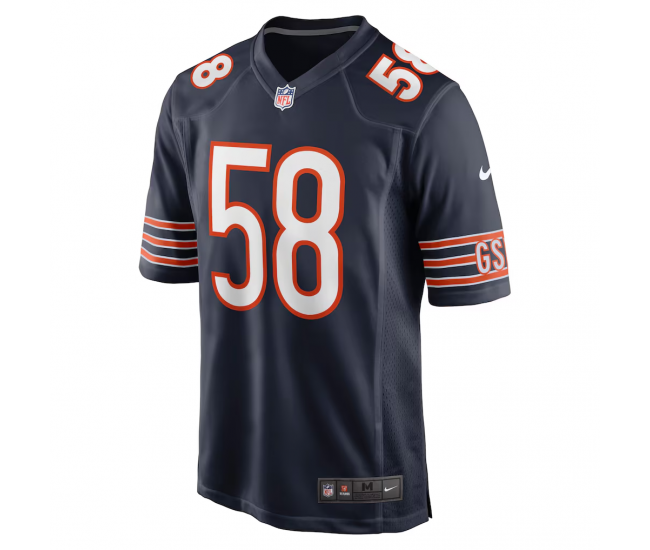 Darnell Wright Chicago Bears Nike Game Jersey Navy