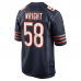 Darnell Wright Chicago Bears Nike Game Jersey Navy