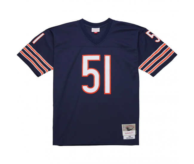 Dick Butkus Chicago Bears Mitchell & Ness Legacy Replica Jersey Navy