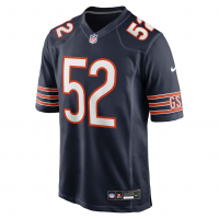 Drew Dalman Chicago Bears Nike Team Game Jersey Navy