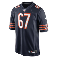 Garrett Bradbury Chicago Bears Nike Team Game Jersey Navy